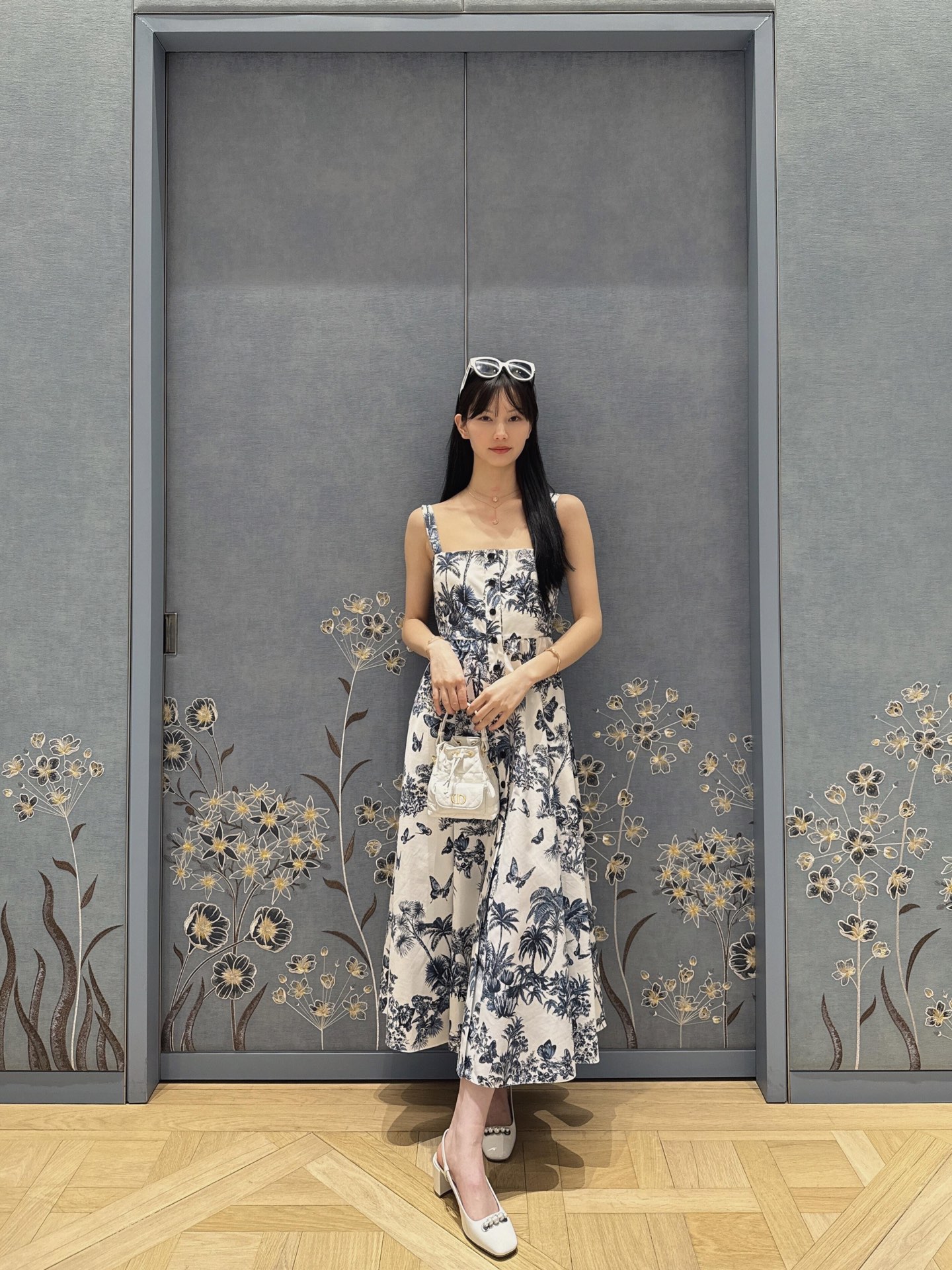 Dior 25SS Tropical Print Cotton Sundress - Elegant Summer Style 8 i1747648103503 1881 0 6