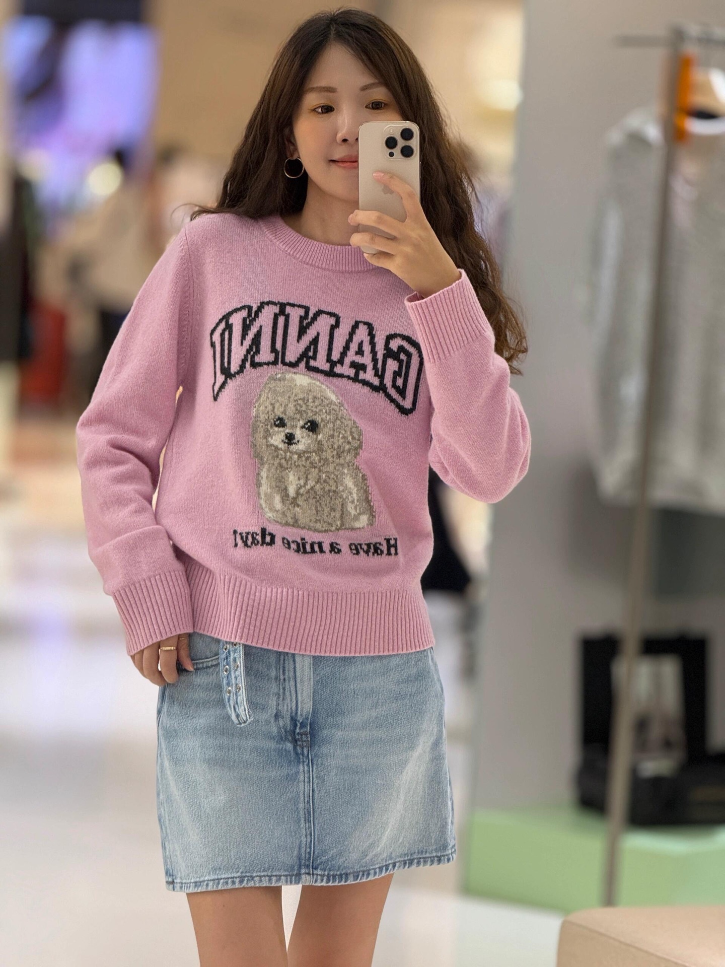 NO:460571,Gann* 25Fw early autumn new style animal jacquard logo long-sleeved knitted sweater丨Exclusive high-end production!  Nordic niche designer brands have become popular in the past two years!  !  The simplest pullover shirt, the simpler the more you can wear it!  The colors are lively and bright, and full of fashion!  You can go out on the street every day and commute to work!  S/M/L, Sweaters, alexander wang19860909Gann* 25Fw早秋新款 动物提花logo长袖针织毛衣丨独家高版出品！北欧小众设计师品牌 这两年ins上巨火！！简约至上的套头小衫,越简单越能穿出气质！颜色活泼明亮,时尚感十足！日常出街,上班通勤都可！现货发售S/M/L,,sweaters,alexander wang,Women's clothing