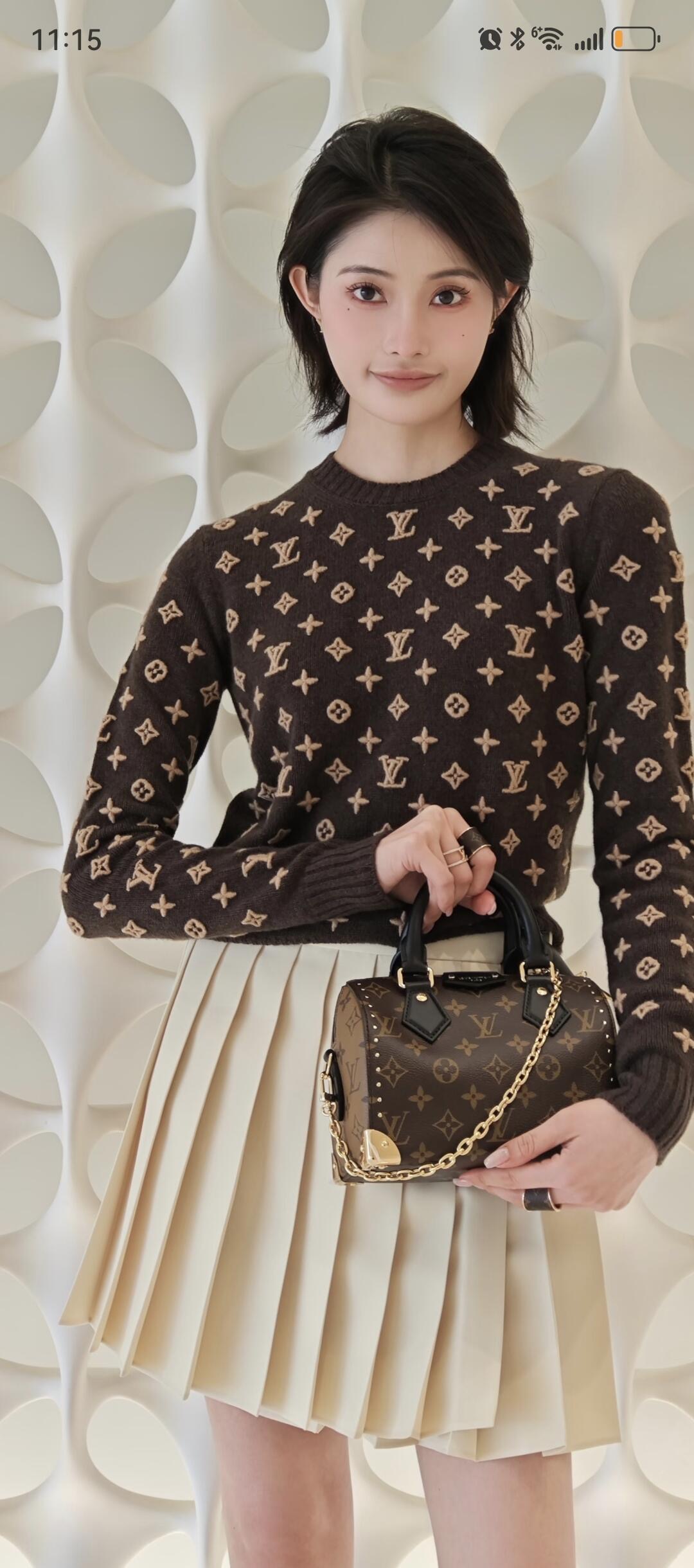 Louis Vuitton 3D Embossed Logo Cashmere Sweater - Early Autumn Collection 5 i1757748945245 2733 0 2