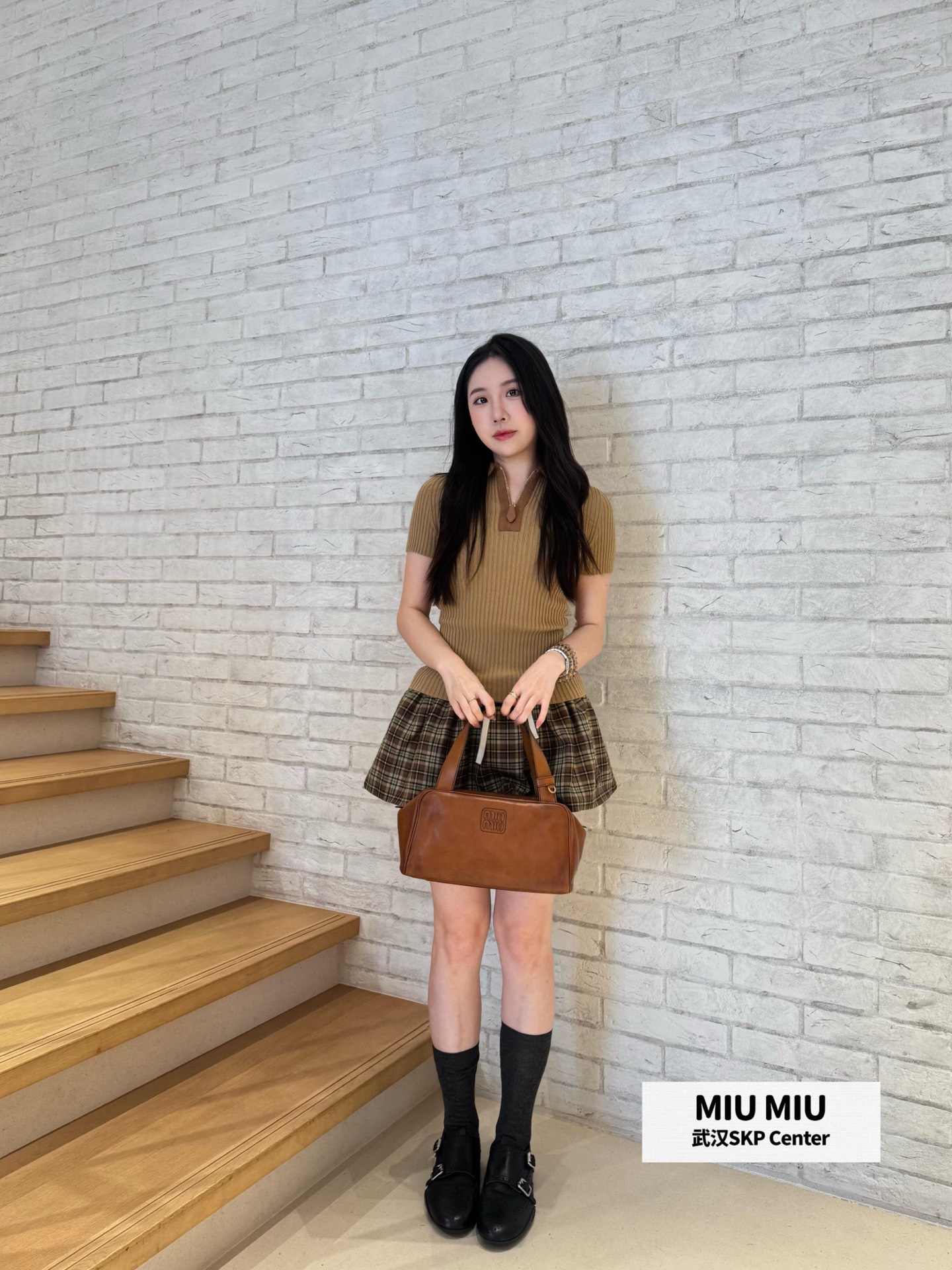 Miu Miu Ribbed Knit Cashmere Blend Polo Sweater - Chic Fall Essential 10 i1759208040954 9181 0 8