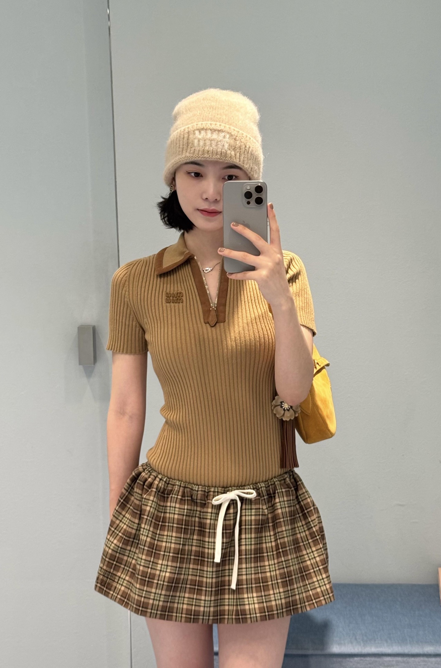 Miu Miu Ribbed Knit Cashmere Blend Polo Sweater - Chic Fall Essential 4 i1759208041239 4048 0 2