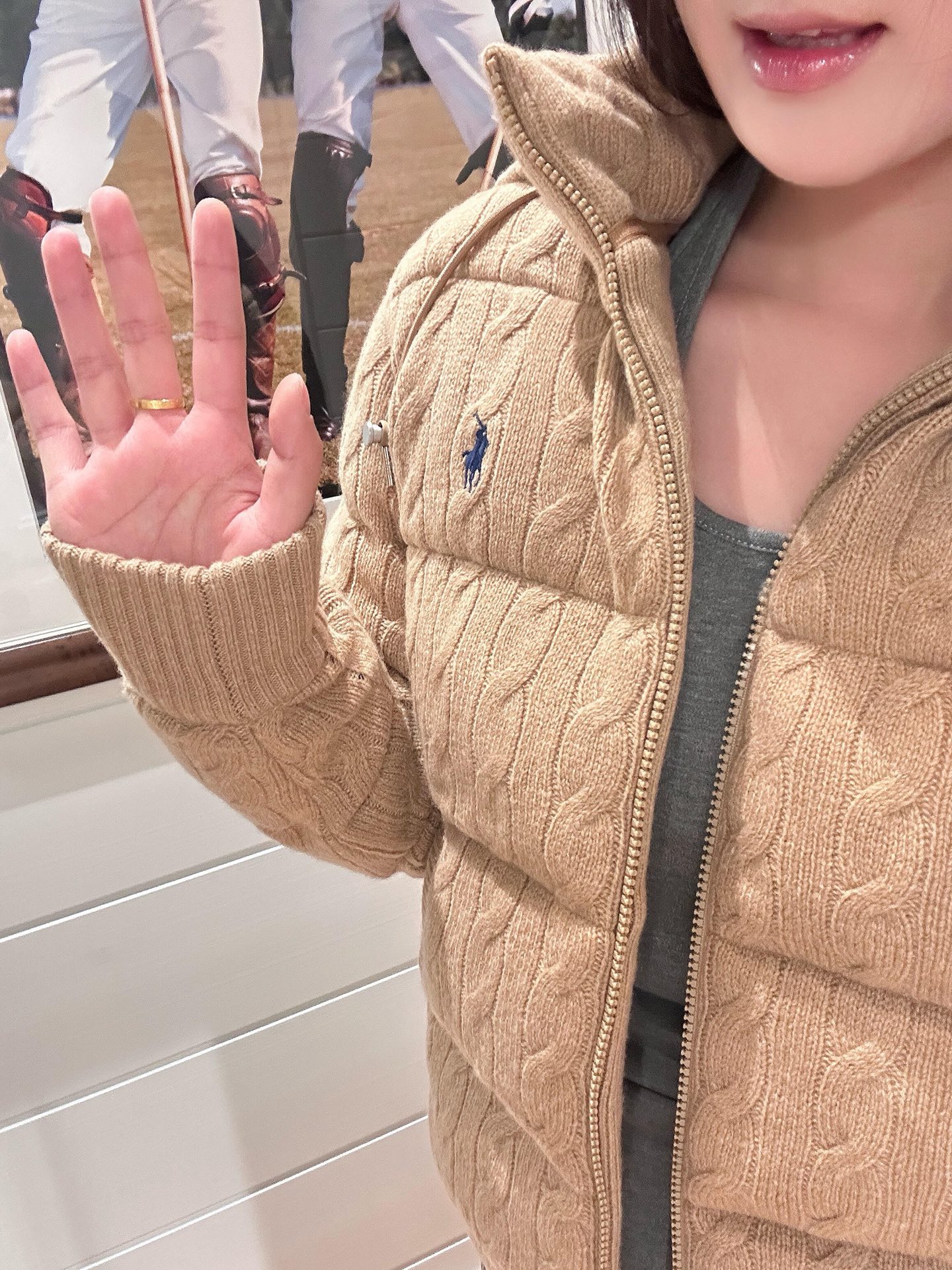 Ralph Lauren Women 🆕Ralph Lau*en 25Fw New yb ！ ！ ！ ， ， 。 ， ， ， S/M/L — photo 2