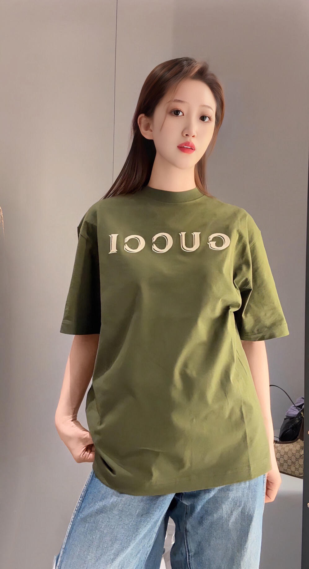 구찌 남여공용 반팔 26SS 51187 Gucci Women T Shirt