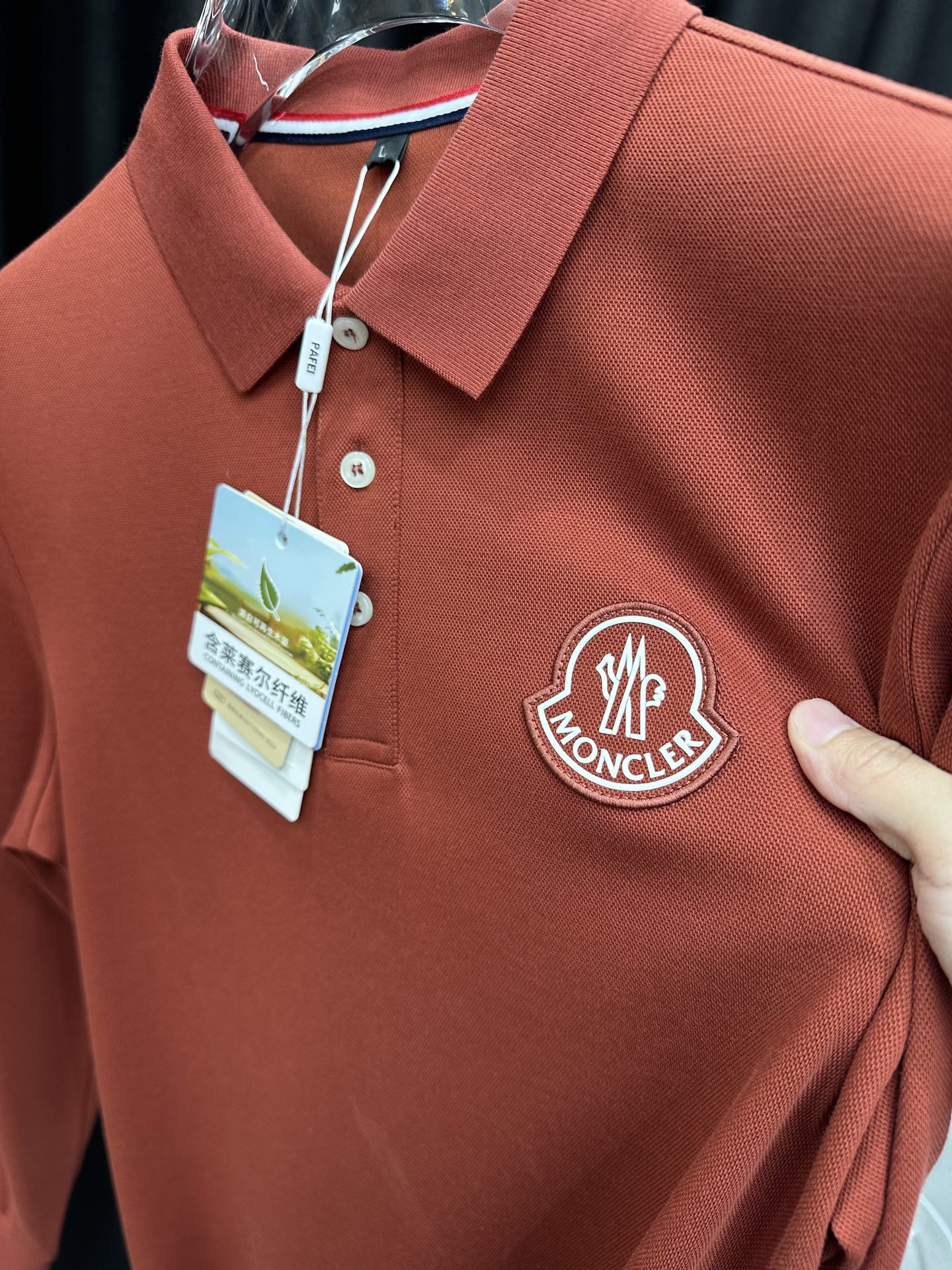🆕实拍秋冬新款Polo 丝光天丝棉M-4XL