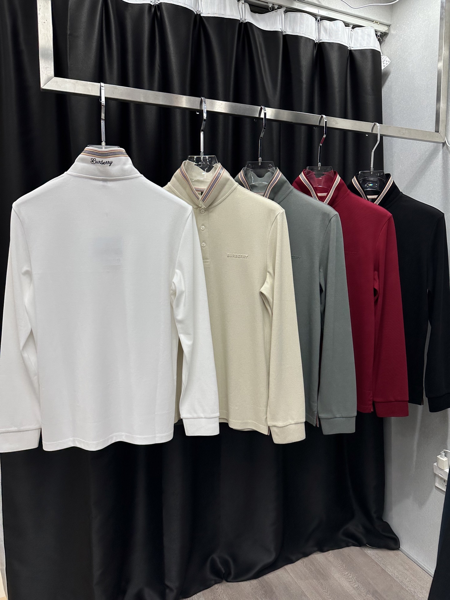 🆕实拍秋冬新款Polo 丝光天丝棉M-4XL