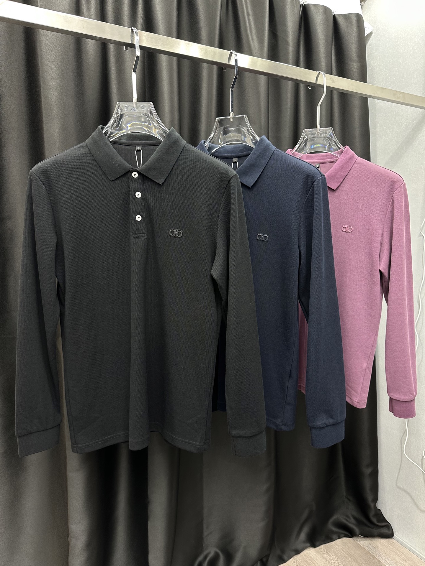 🆕实拍秋冬新款Polo 长绒棉M-4XL