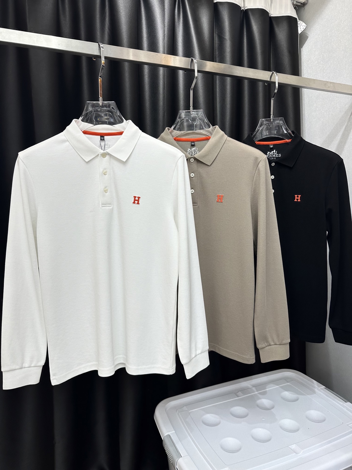 🆕实拍秋冬新款Polo 长绒棉M-4XL