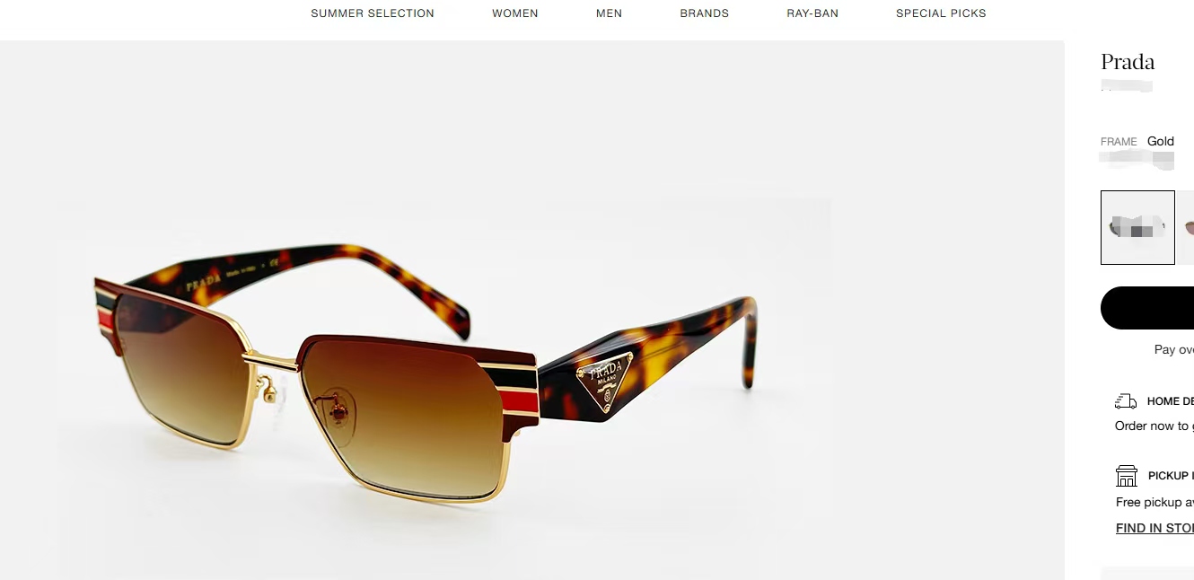  PRADA
MOD：PR113
Size：56口16 145
