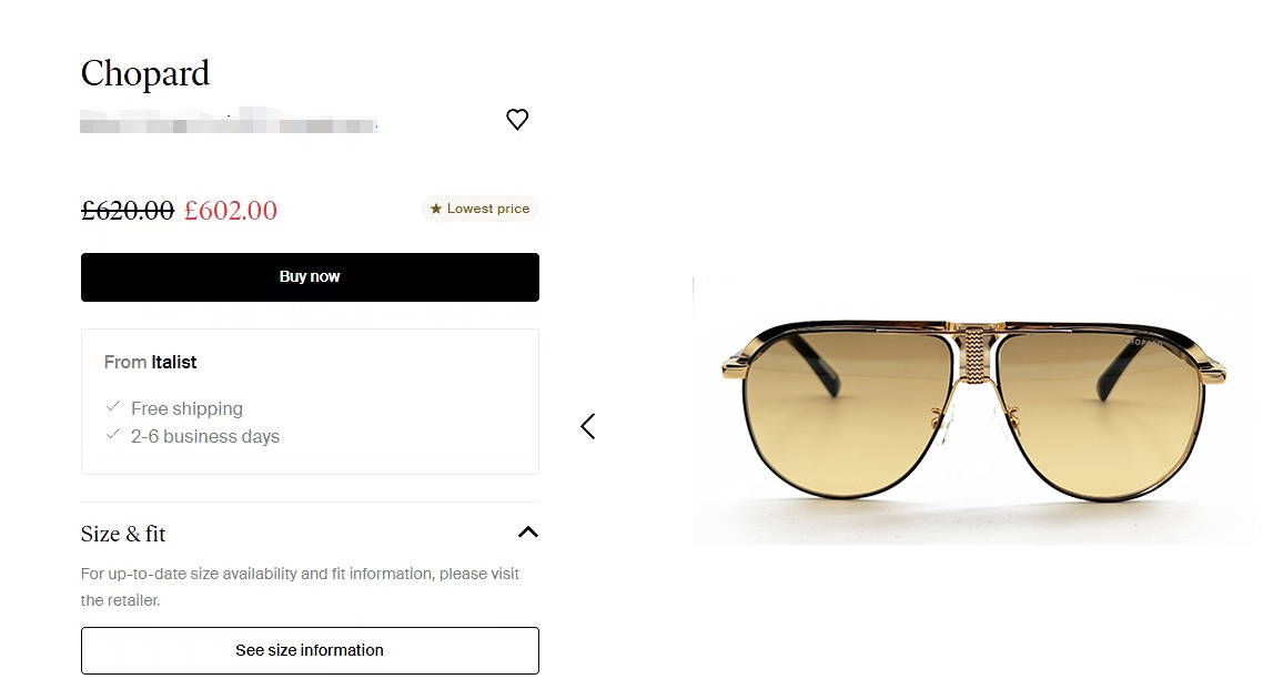  ChoPard
Mod：SCHF82
Size：62口13 145
