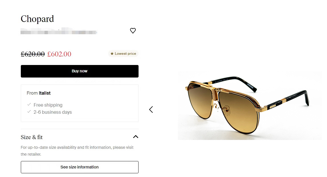  ChoPard
Mod：SCHF82
Size：62口13 145
