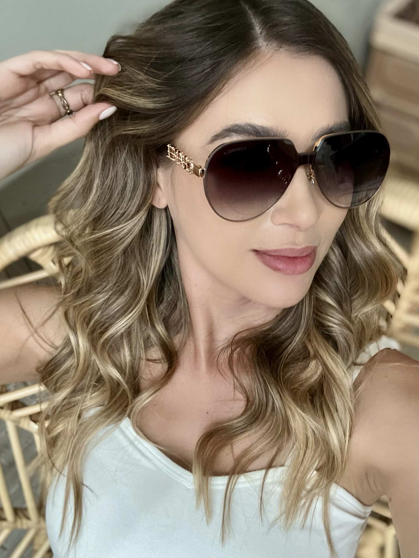 𝘾𝙃𝘼𝙉𝙀𝙇 MOD：A95093Size：62口14 142