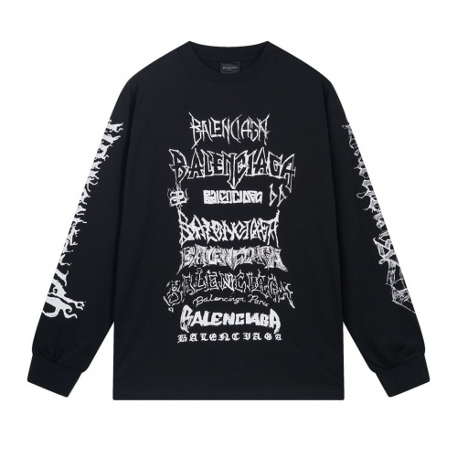 Balenciaga 2025 SS Limited Edition Printed Long Sleeve T-Shirt, High Quality 6 Balenciaga 2025 SS Limited Edition Printed Long Sleeve T-Shirt, High Quality