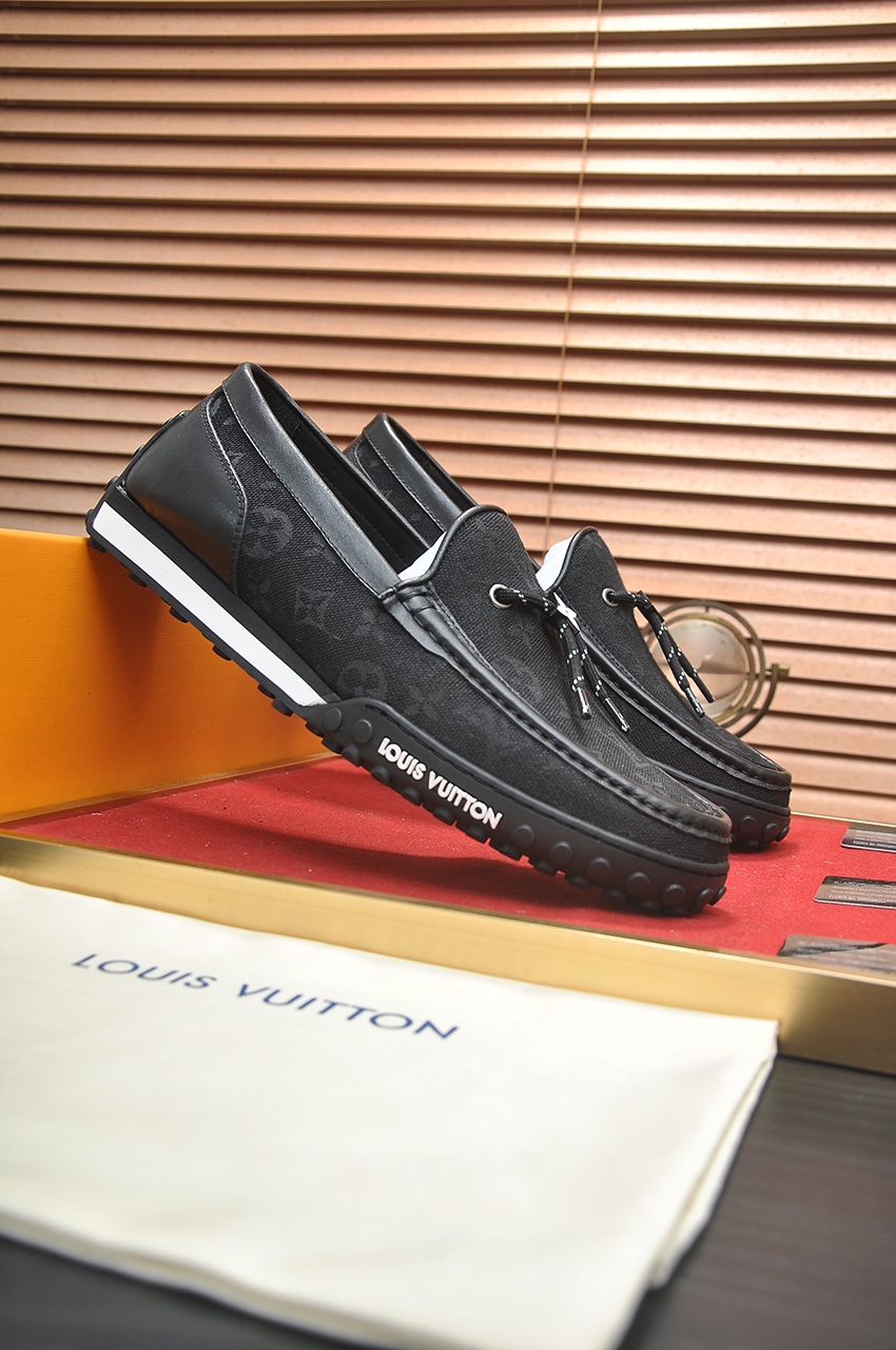 Louis Vuitton Men's Leather Loafers: Classic Style & Comfort, Sizes 39-45 3 i1721408059 2469 0