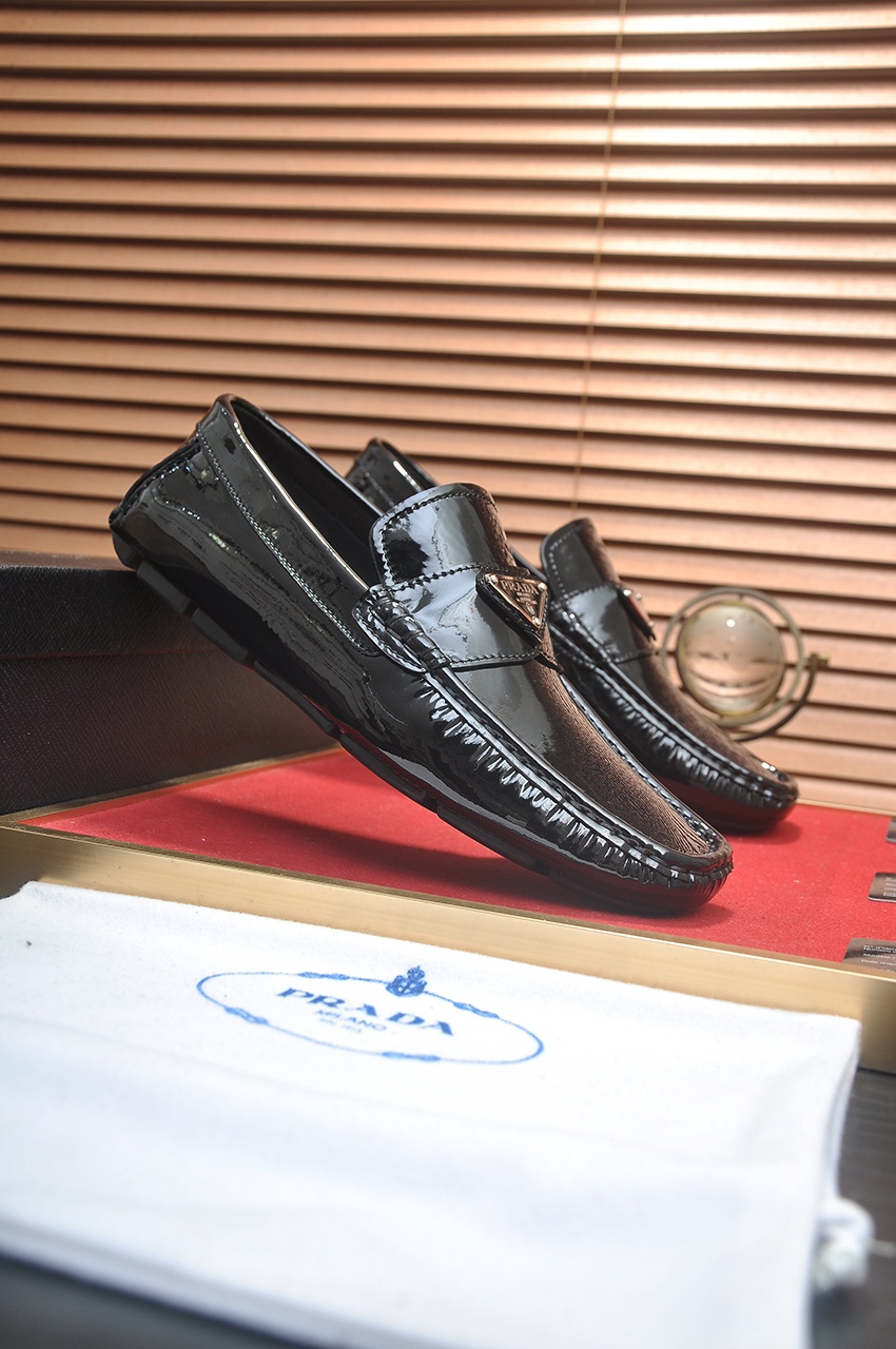 Prada Leather Loafers - Premium Italian Leather, Classic Style 3 i1725035037 3683 0
