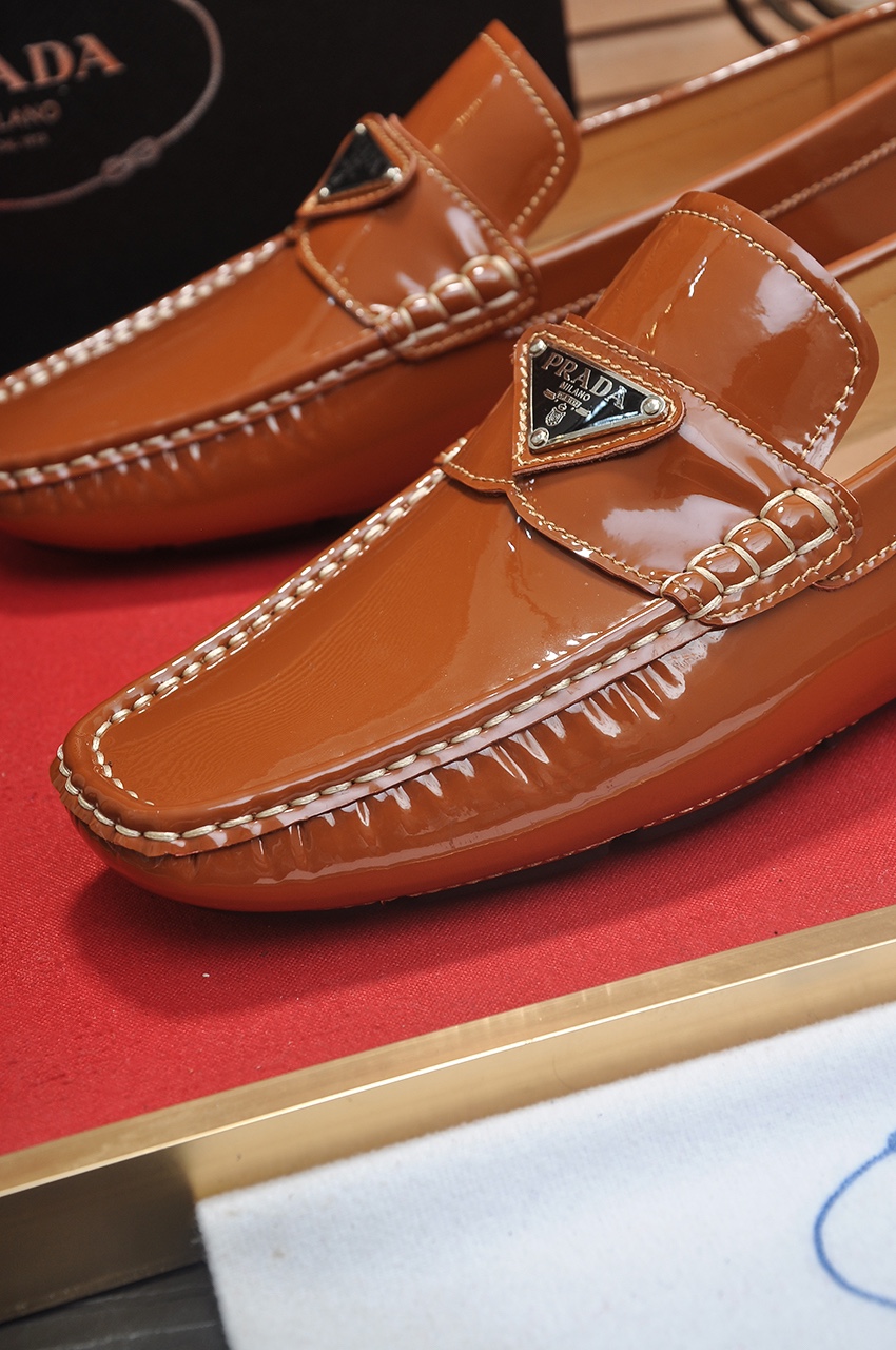 Prada Leather Loafers for Women - Comfortable, Durable, and High-Quality 9 i1725035139 4293 7