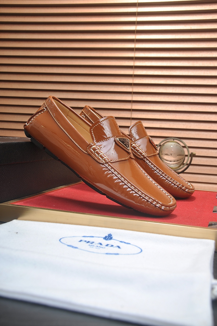 Prada Leather Loafers for Women - Comfortable, Durable, and High-Quality 3 i1725035139 53 3