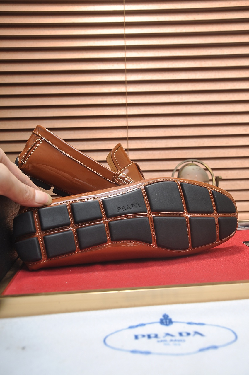 Prada Leather Loafers for Women - Comfortable, Durable, and High-Quality 8 i1725035139 7944 4