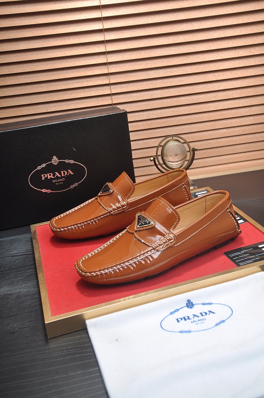Prada Leather Loafers for Women - Comfortable, Durable, and High-Quality 4 i1725035139 8590 6