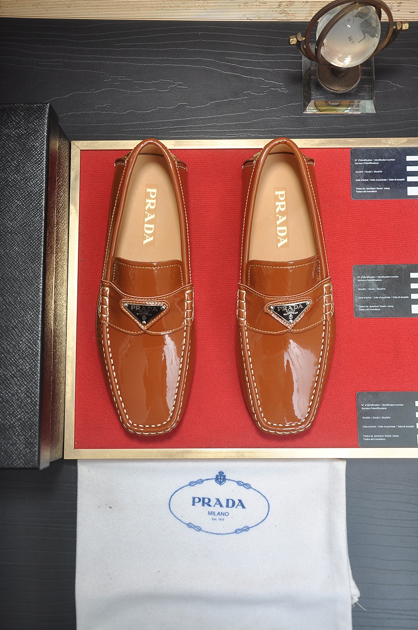 Prada Leather Loafers for Women - Comfortable, Durable, and High-Quality 1 Prada Leather Loafers for Women - Comfortable, Durable, and High-Quality