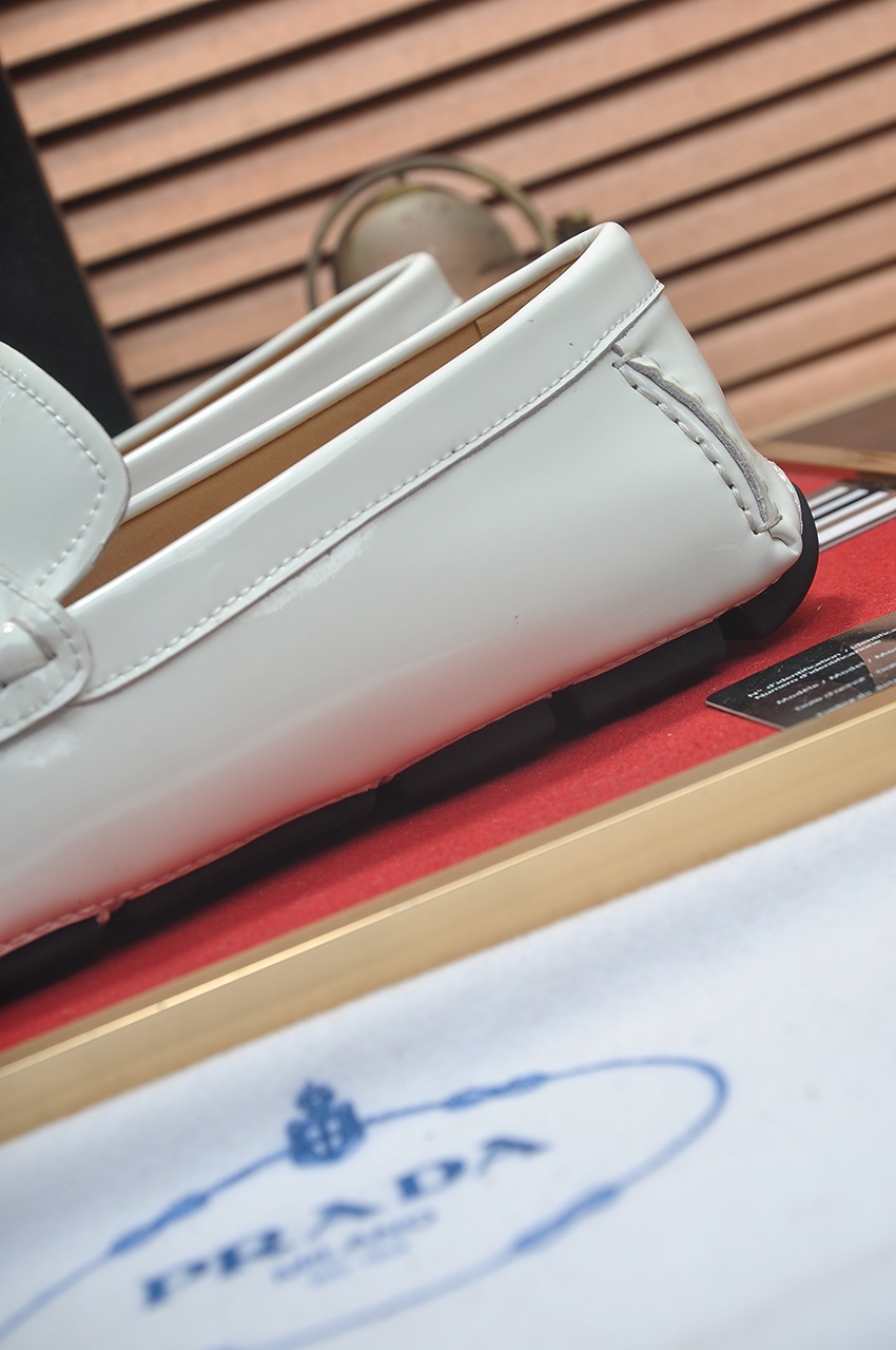 Prada Leather Loafers - Classic Style, Premium Leather, Comfortable Fit 10 i1725035163 3621 7