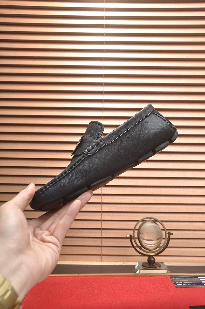 Prada Men's Leather Loafers - Premium Quality, Comfortable Fit 6 i1725035174 5437 3
