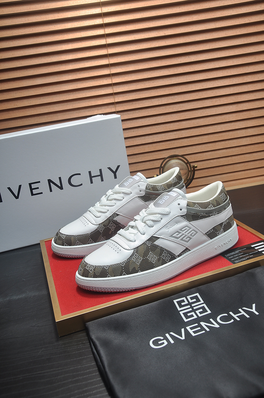 Givenchy Men's City Sport Logo Sneakers White/Brown Size 38-44 5 i1741106697673 6413 0 3