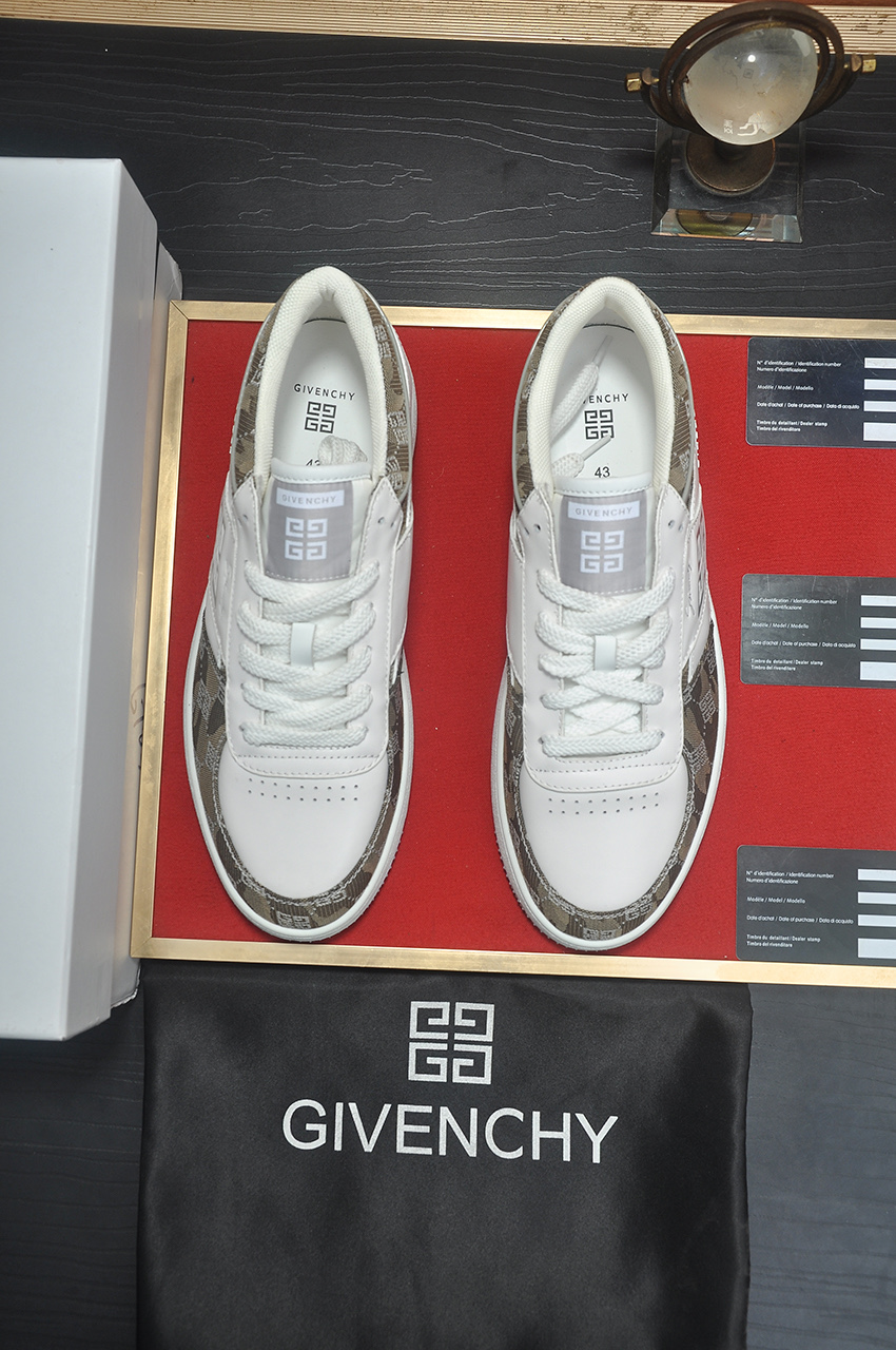 Givenchy Men's City Sport Logo Sneakers White/Brown Size 38-44 3 i1741106697684 6429 0 1