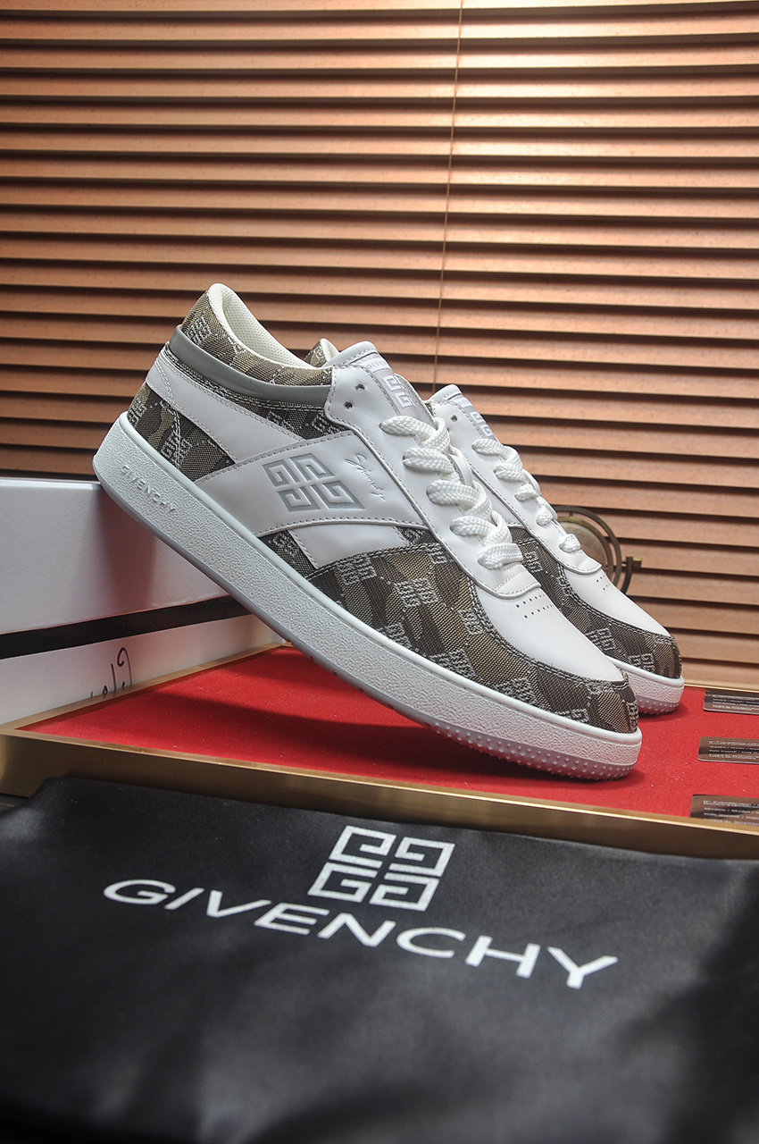Givenchy Men's City Sport Logo Sneakers White/Brown Size 38-44 4 i1741106698234 8322 0 2