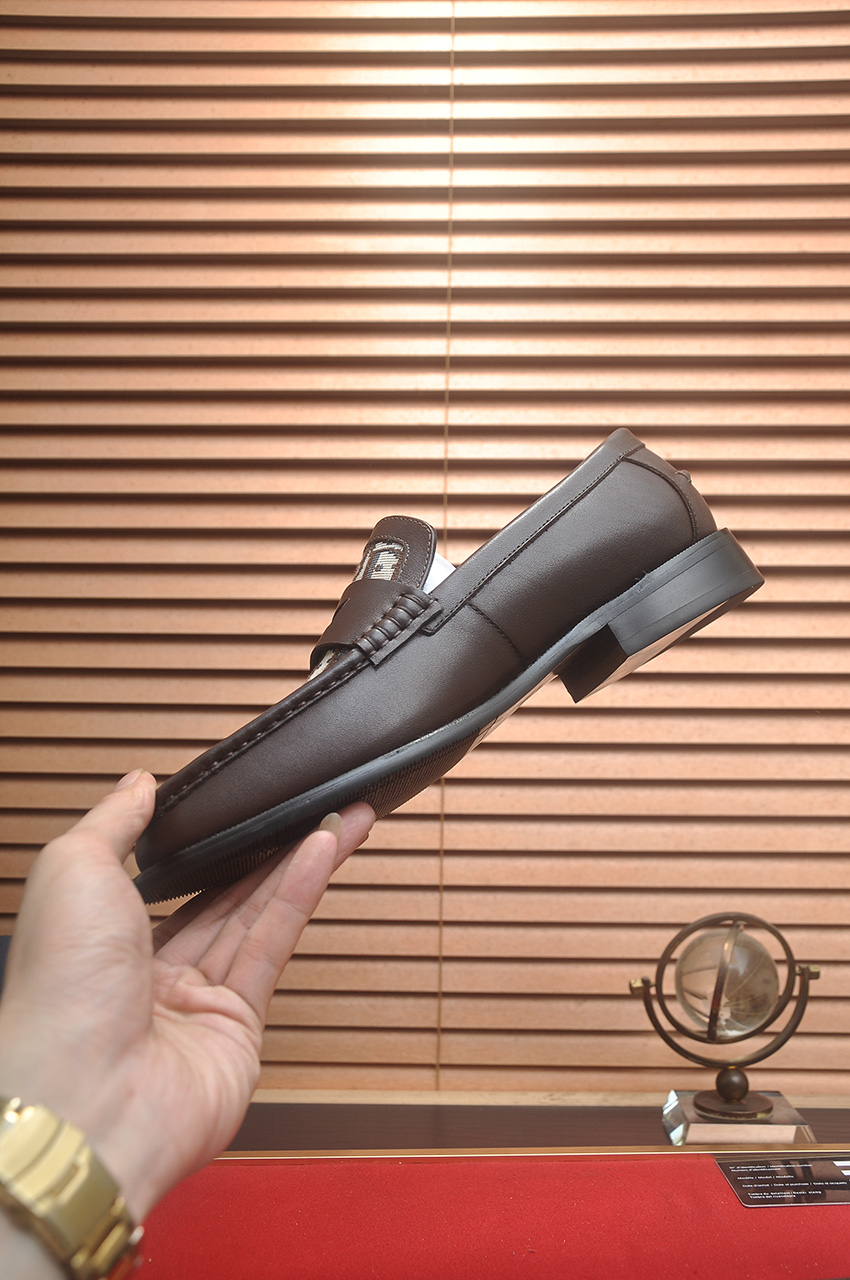 Dior Loafers in Brown Leather with Oblique Jacquard - Size 38-44 6 i1742234426128 6983 0 4