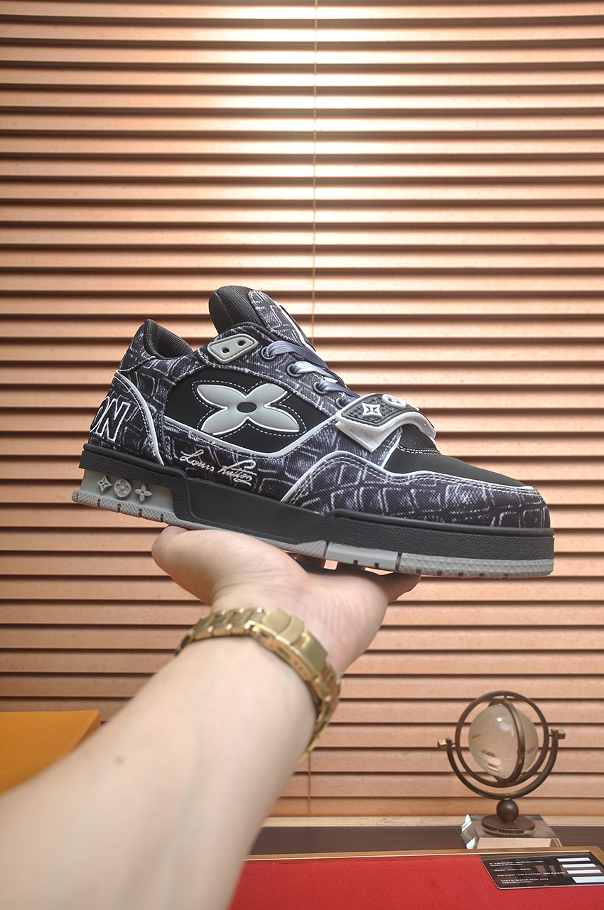 Louis Vuitton Trainer Maxi Sneakers: Luxury Leather Sneakers for Men & Women
