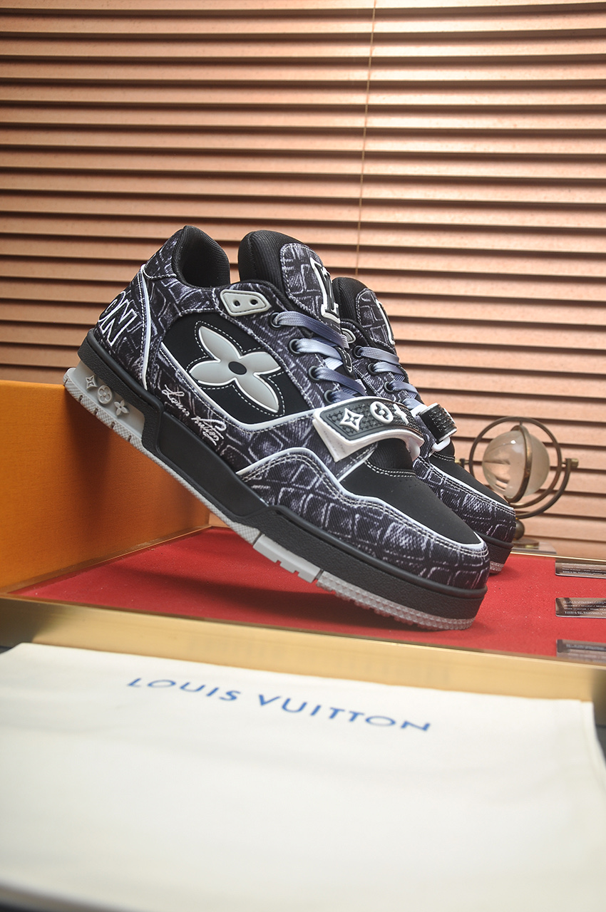 Louis Vuitton Trainer Maxi Sneakers: Luxury Leather Sneakers for Men & Women 4 i1742577974483 3503 0 2