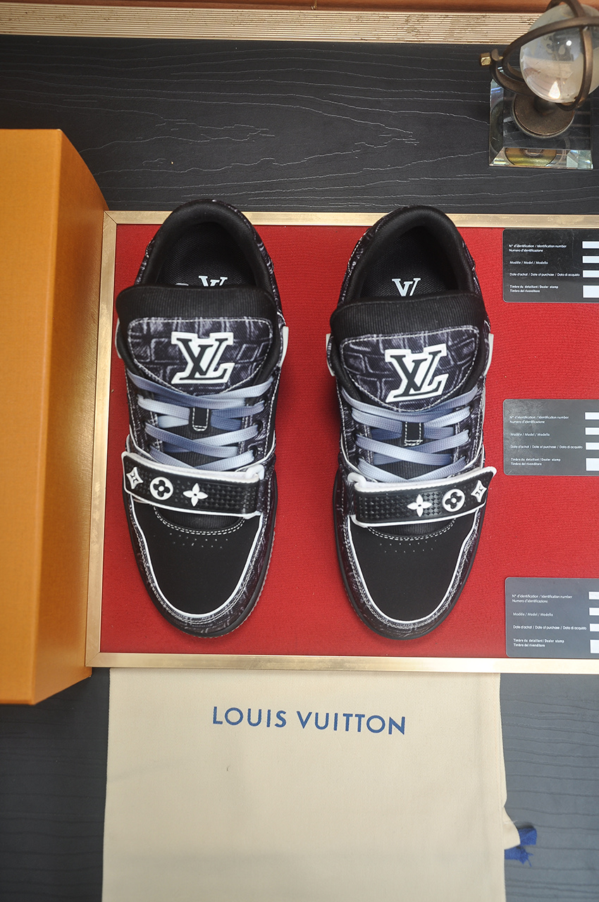 Louis Vuitton Trainer Maxi Sneakers: Luxury Leather Sneakers for Men & Women 3 i1742577975212 1884 0 1
