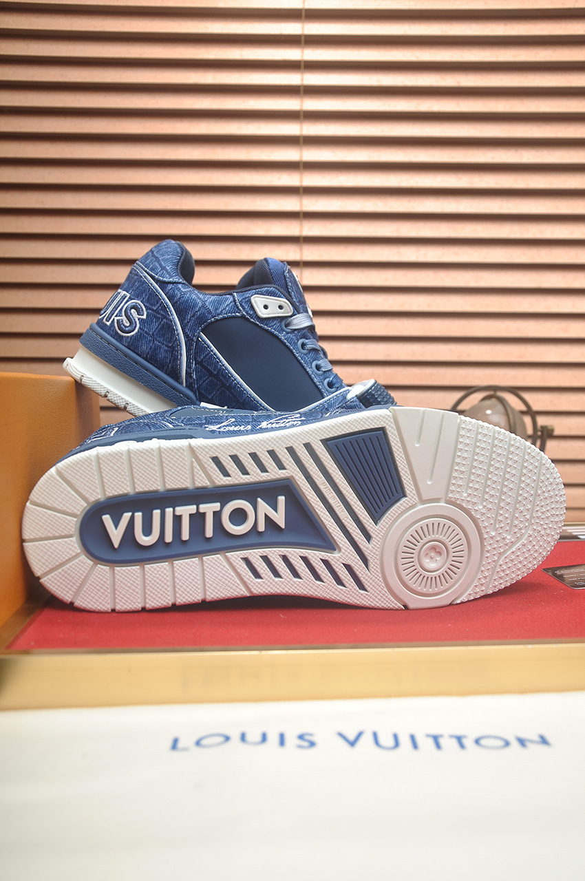 Louis Vuitton Trainer Maxi Sneaker: Denim, Monogram Accents, and Premium Comfort 8 i1742578001662 8882 0 6