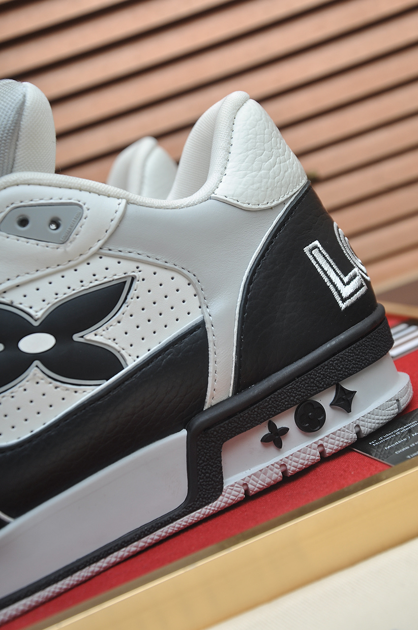 Louis Vuitton Trainer Maxi Sneakers, Leather Upper, Monogram Accents, Stylish 10 i1742578118214 8983 0 8