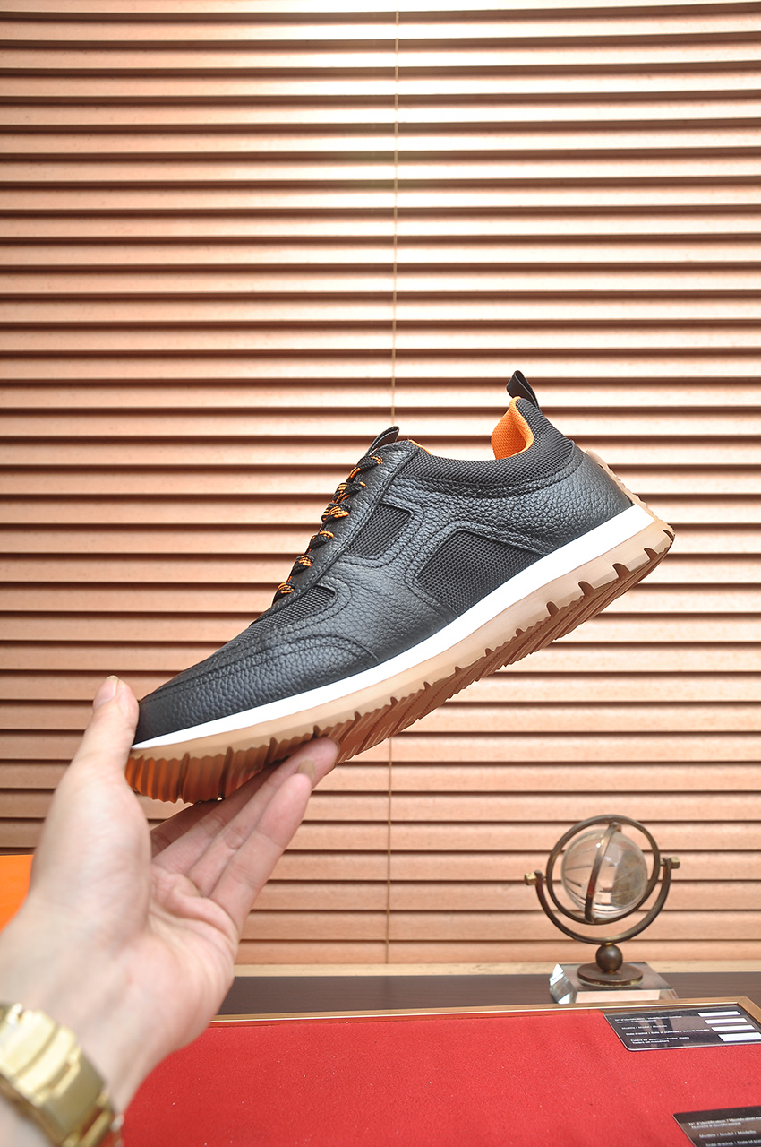 Hermes Men's Leather Sneakers - Comfortable, Breathable & Stylish 6 i1742927273305 3861 0 4