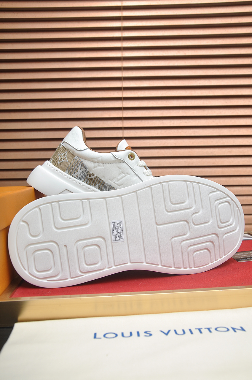 Louis Vuitton Men's Casual Sneakers White Leather Classic Style 8 i1742927363604 9562 0 6
