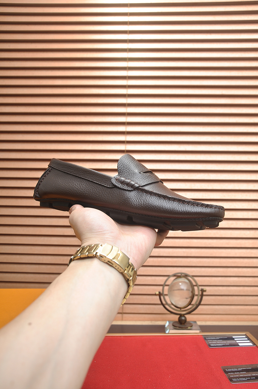 Louis Vuitton Brown Leather Penny Loafers for Men, Size 38-44 5 i1743097921167 5936 0 3