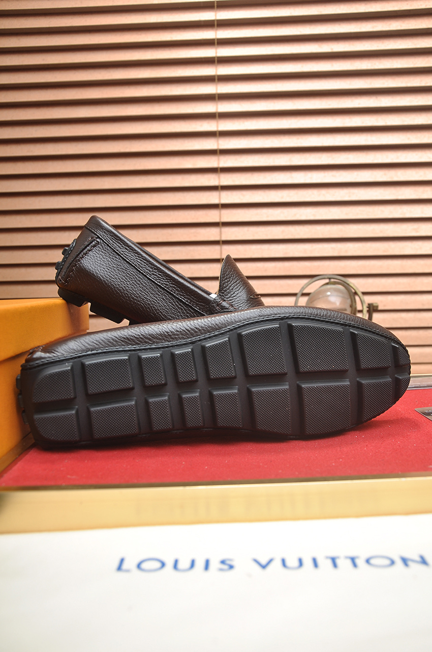 Louis Vuitton Brown Leather Penny Loafers for Men, Size 38-44 8 i1743097921179 8813 0 6