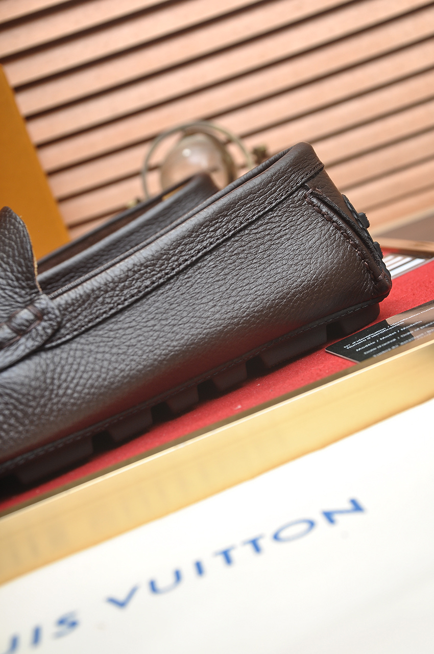 Louis Vuitton Brown Leather Penny Loafers for Men, Size 38-44 10 i1743097921181 2301 0 8