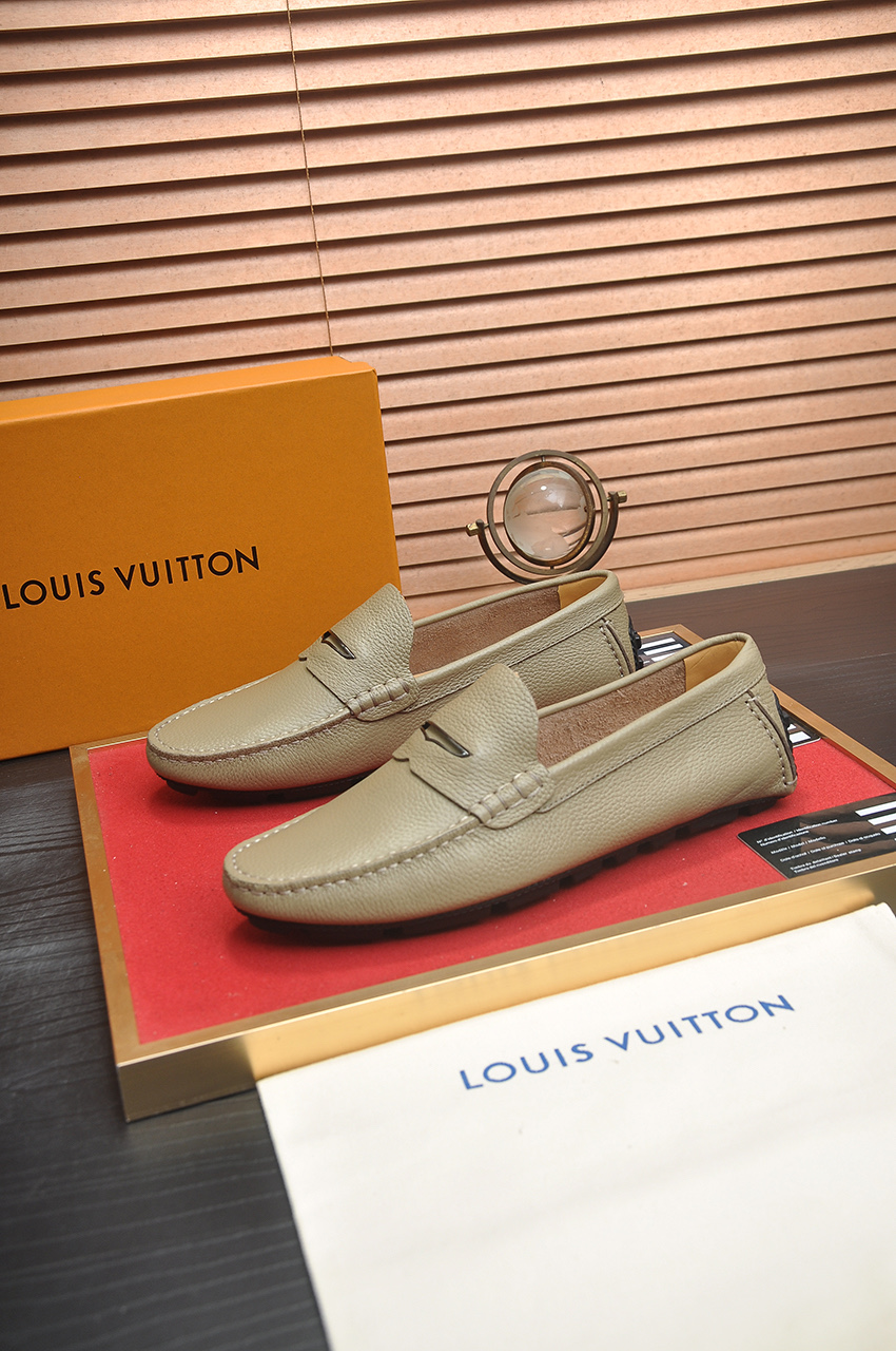 Louis Vuitton Men's Leather Loafers, Comfortable and Stylish, Sizes 38-44 4 i1743097957661 6861 0 2