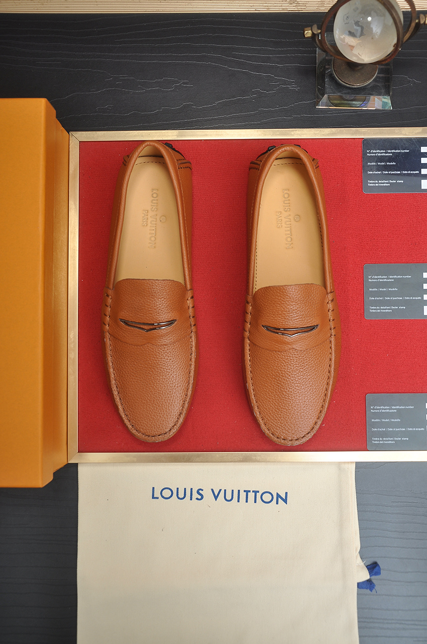 Louis Vuitton Men's Leather Loafers - Water Dyed Leather Lining, Size 38-44 2 i1743097985804 6421 0 0
