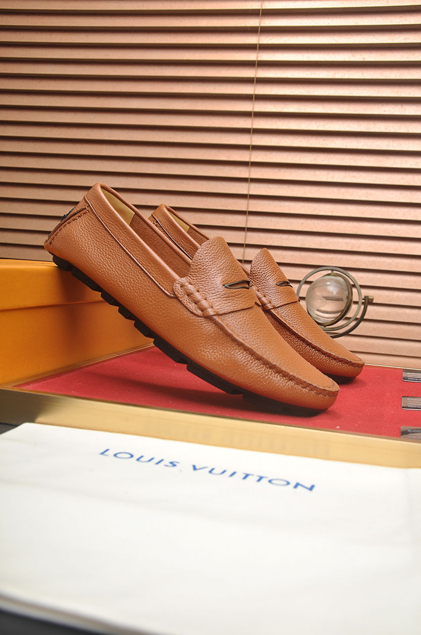Louis Vuitton Men's Leather Loafers - Water Dyed Leather Lining, Size 38-44 3 i1743097986301 4673 0 1