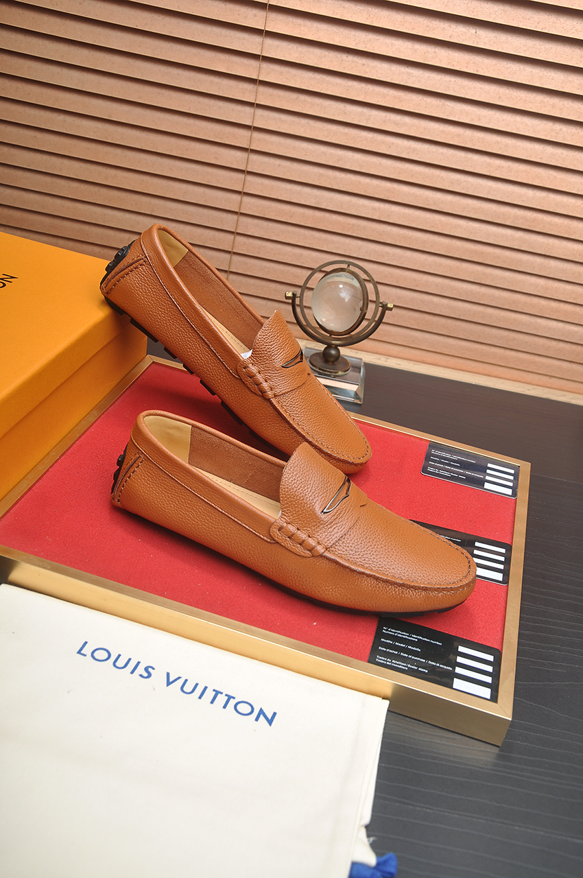 Louis Vuitton Men's Leather Loafers - Water Dyed Leather Lining, Size 38-44 7 i1743097986355 3131 0 5