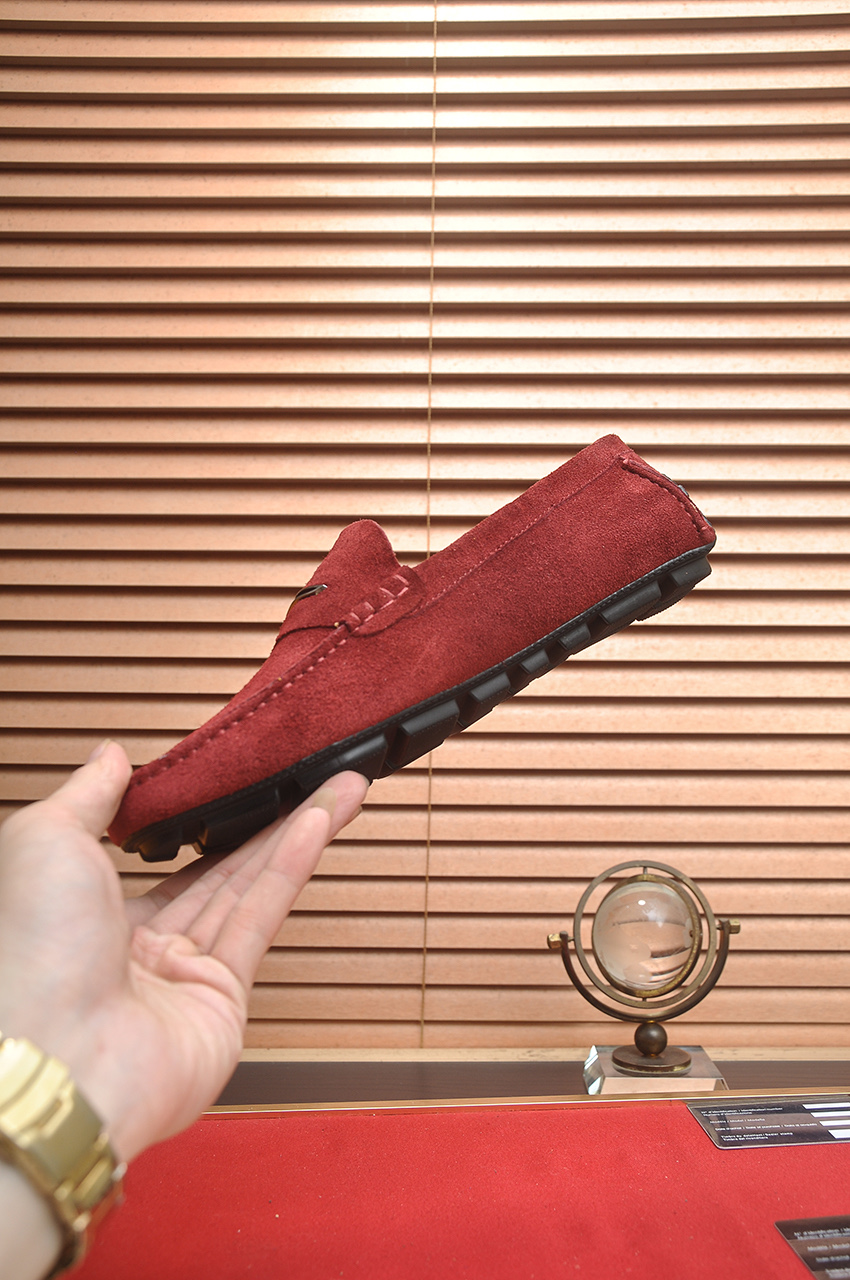 Louis Vuitton Suede Leather Penny Loafers, Bordeaux. Size 38-44 6 i1743098010757 2005 0 4