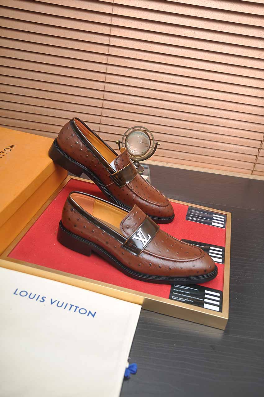Louis Vuitton Leather Business Loafers, Italian Leather, Rubber Sole 7 i1744571483144 890 0 5