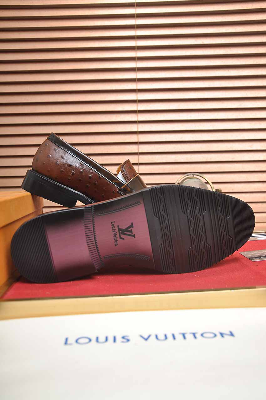 Louis Vuitton Leather Business Loafers, Italian Leather, Rubber Sole 8 i1744571483146 7682 0 6