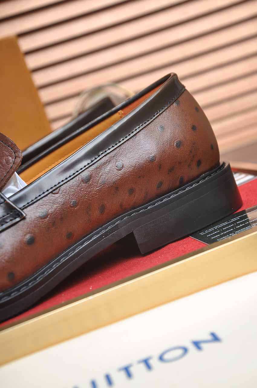 Louis Vuitton Leather Business Loafers, Italian Leather, Rubber Sole 10 i1744571483476 1955 0 8