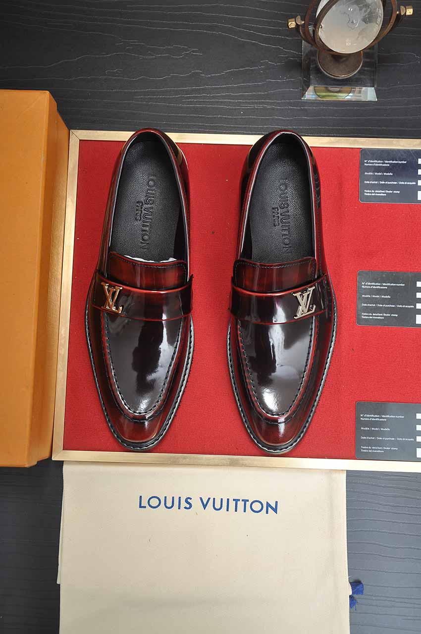 Louis Vuitton Leather Business Loafers - Premium Quality, Stylish Design 1 Louis Vuitton Leather Business Loafers - Premium Quality, Stylish Design