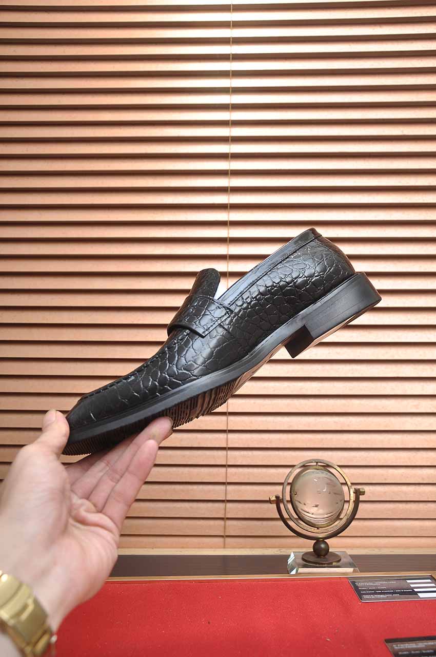 Louis Vuitton Leather Business Dress Shoes, Black, Size 38-45 6 i1744571526045 2249 0 4