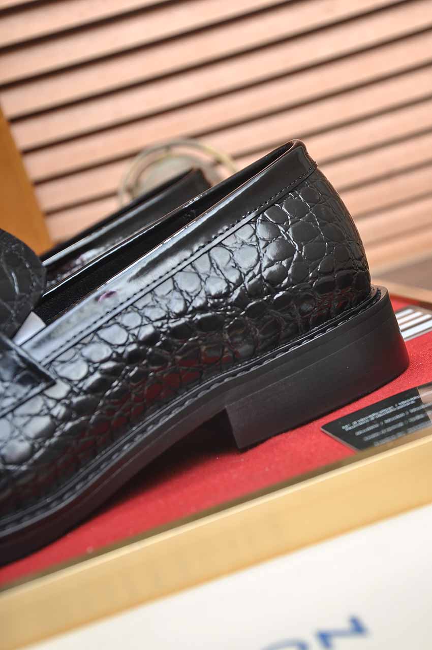 Louis Vuitton Leather Business Dress Shoes, Black, Size 38-45 10 i1744571526046 3742 0 8